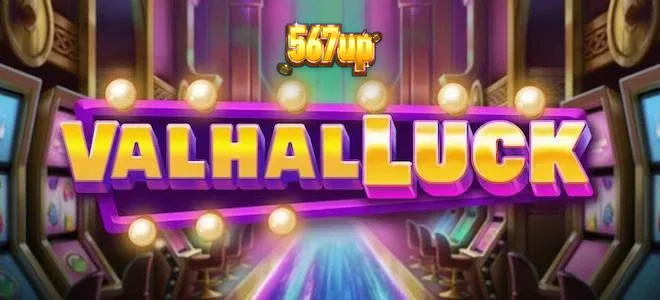 Interface visual do slot ValhalLuck com temática nórdica